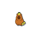Pin Metálico Capibara Limón