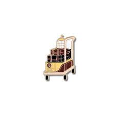 Pin Metálico Carrito de Equipaje Mágico