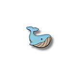 Pin Metálico Chibi Ballena Azul