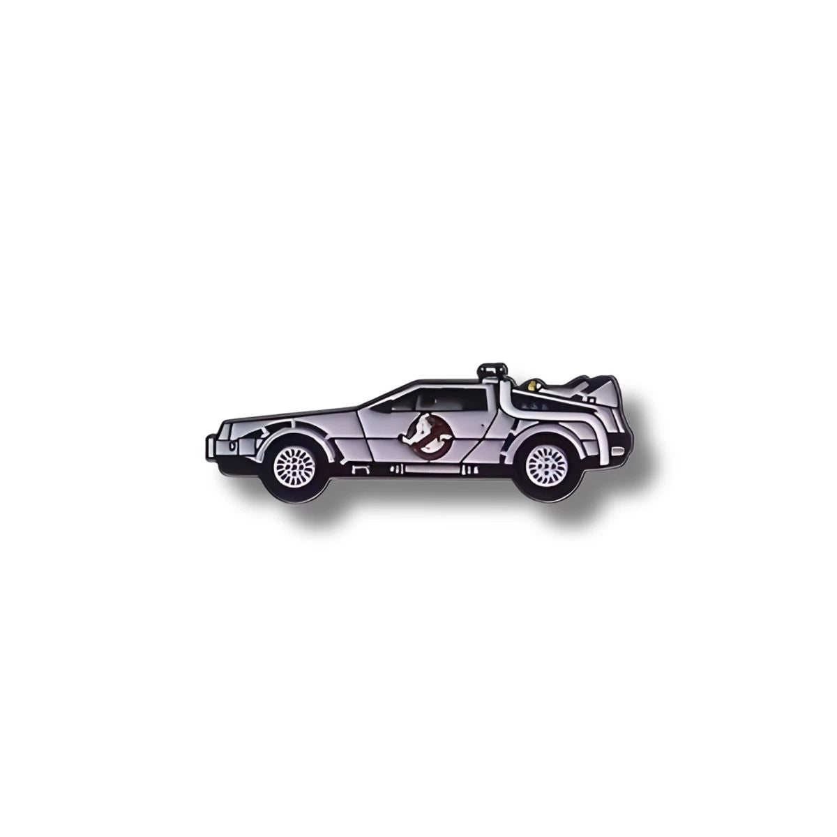 Pin Metálico DeLorean Cazafantasmas