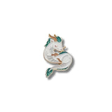 Pin Metálico Dragón Blanco Haku