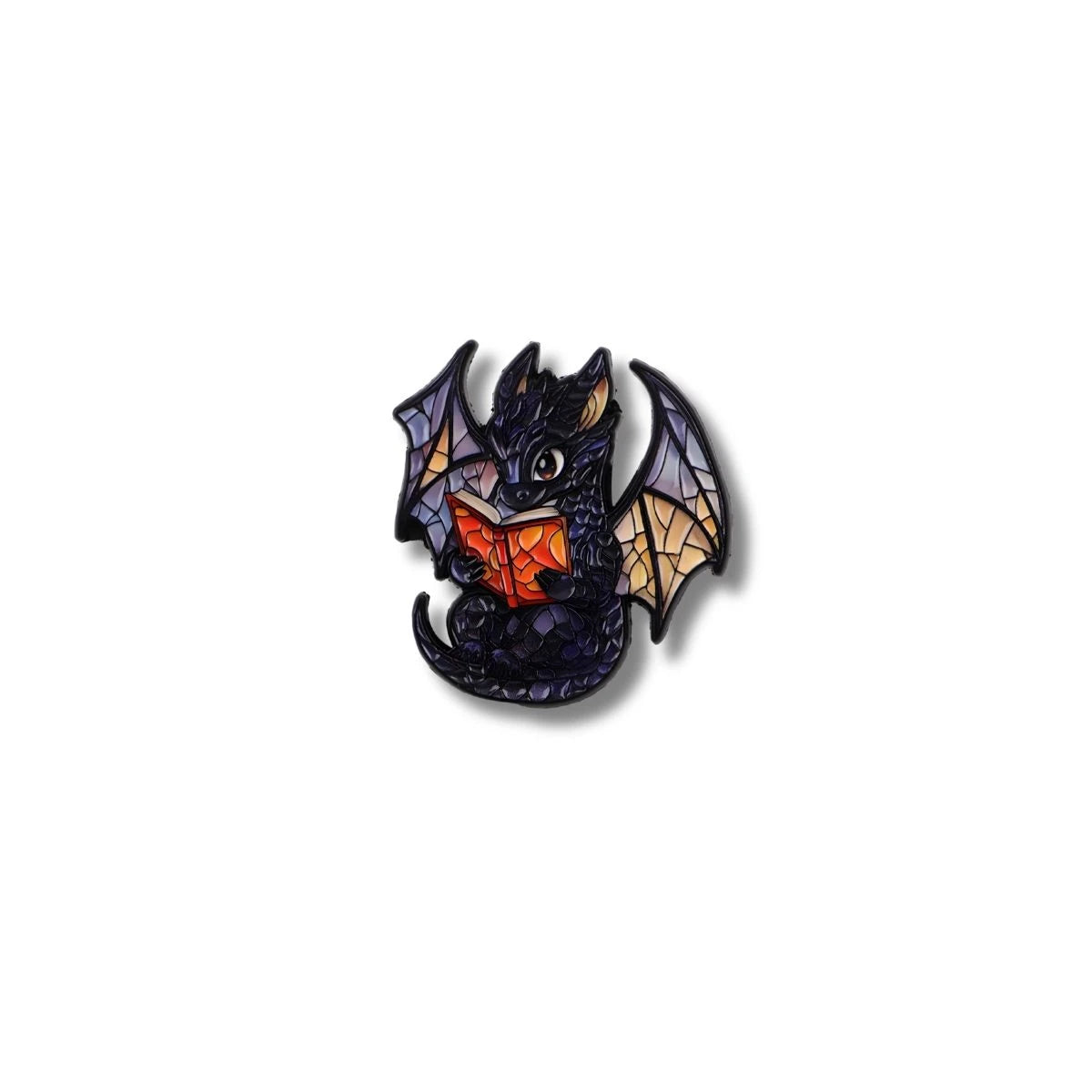 Pin Metálico Dragón Guardián Lector