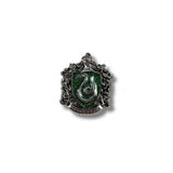 Pin Metálico Escudo Slytherin Relieve Antiguo