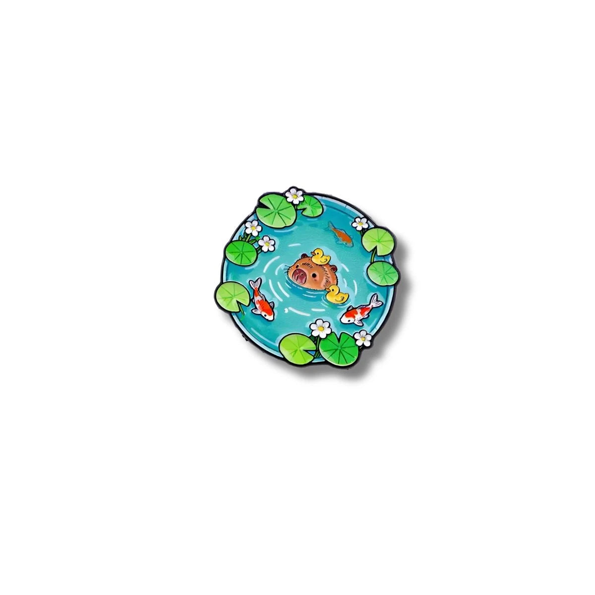 Pin Metálico Estanque Capibara