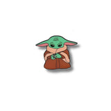 Pin Metálico Grogu Pensativo