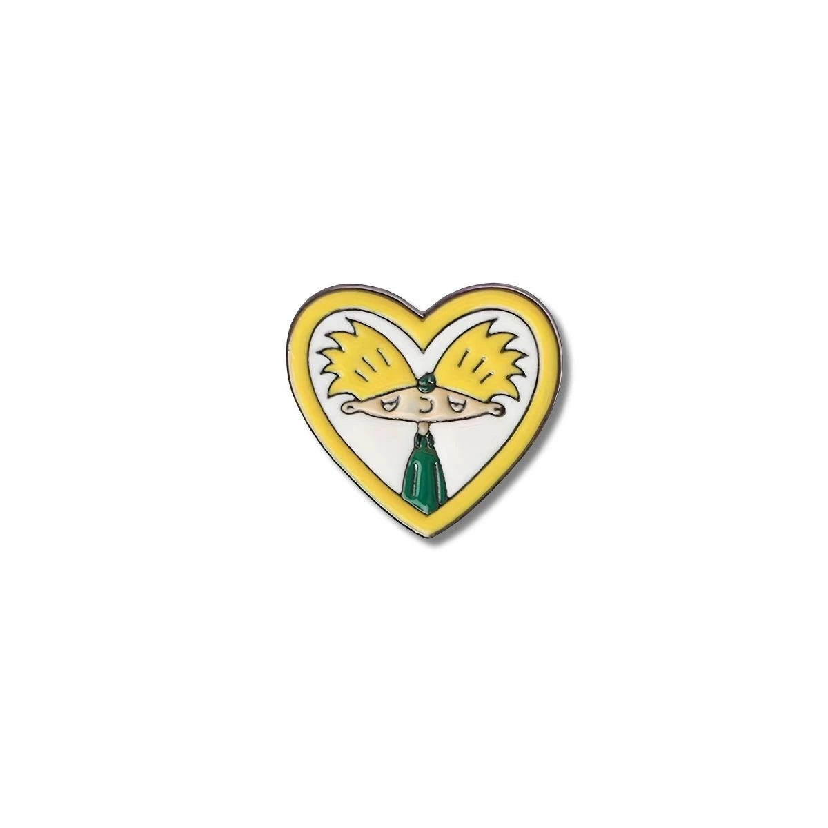 Pin Metálico Hey Arnold Corazón