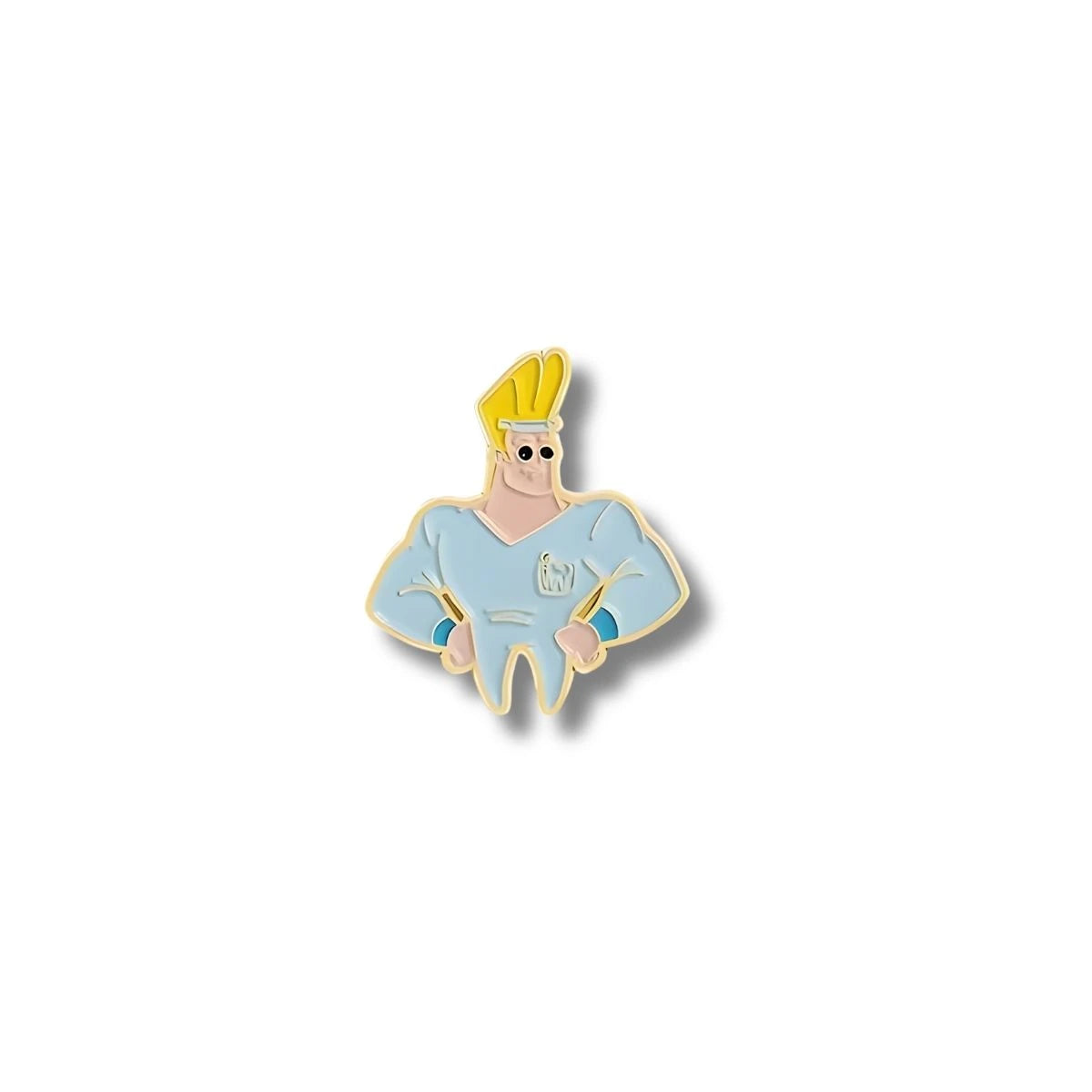 Pin Metálico Johnny Bravo Gimnasta