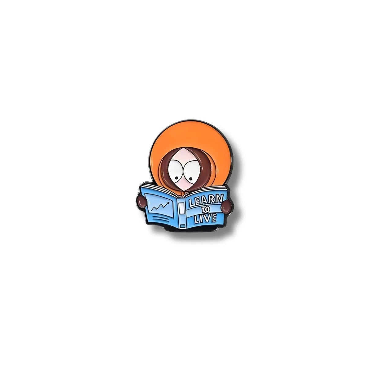 Pin Metálico Kenny McCormick Leyendo