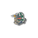 Pin Metálico Libros Casa Slytherin