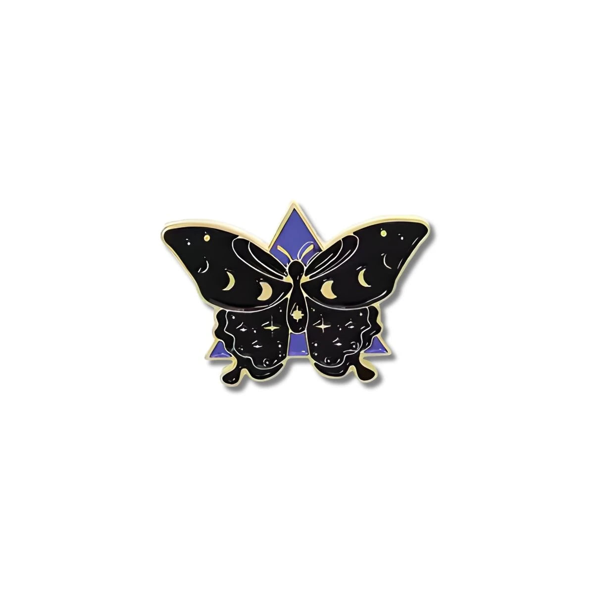 Pin Metálico Mariposa Nocturna Estelar