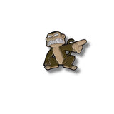 Pin Metálico Mono Malvado