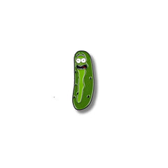 Pin Metálico Pickle Rick