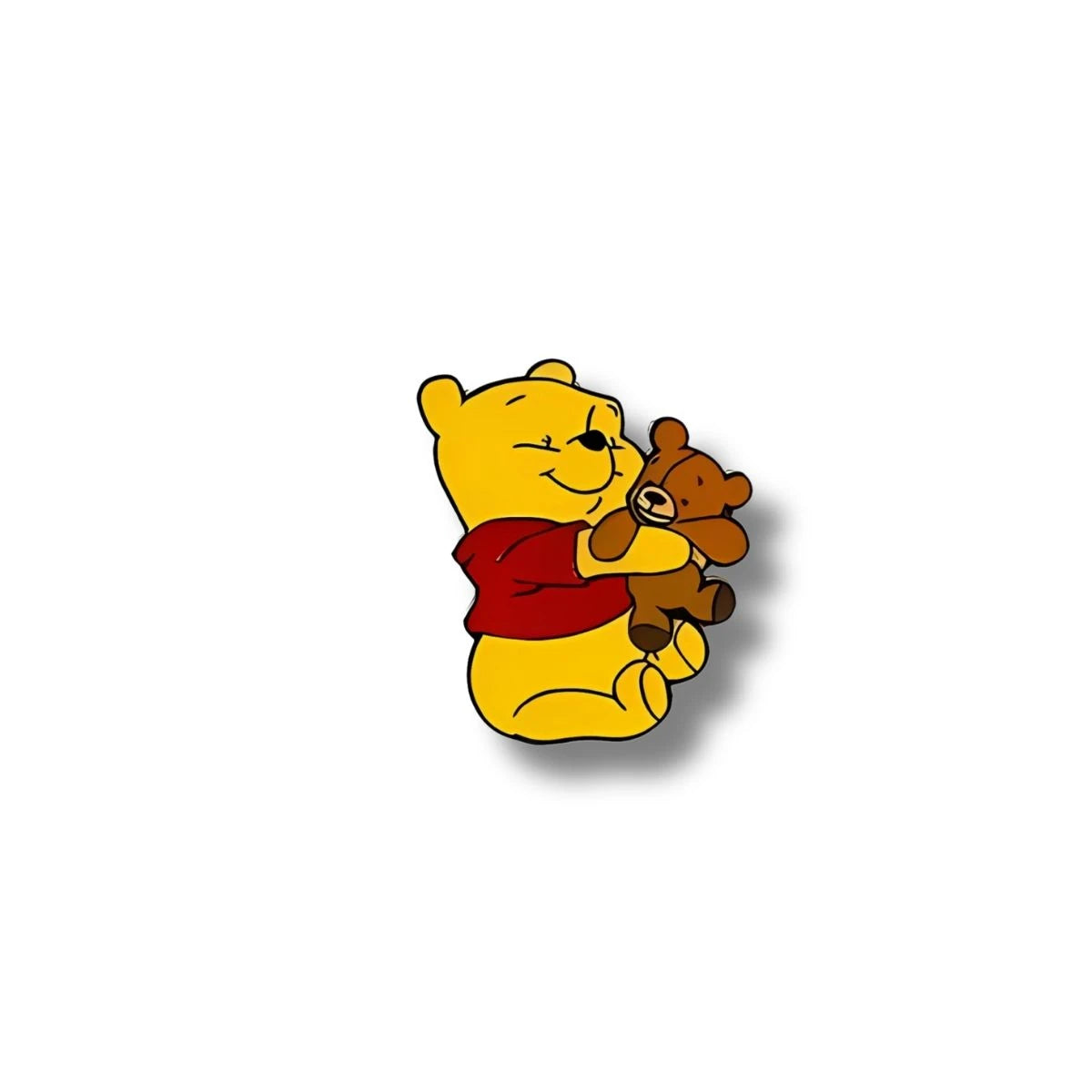 Pin Metálico Pooh Abrazando Osito