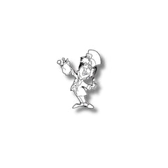 Pin Metálico Sombrerero Loco