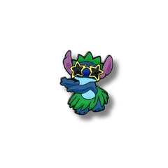 Pin Metálico Stitch Bailarín Hawaiano