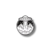 Pin Metálico Abducción Cósmica