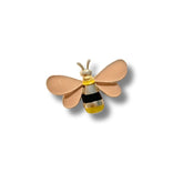 Pin Metálico Abeja Alas Rosa