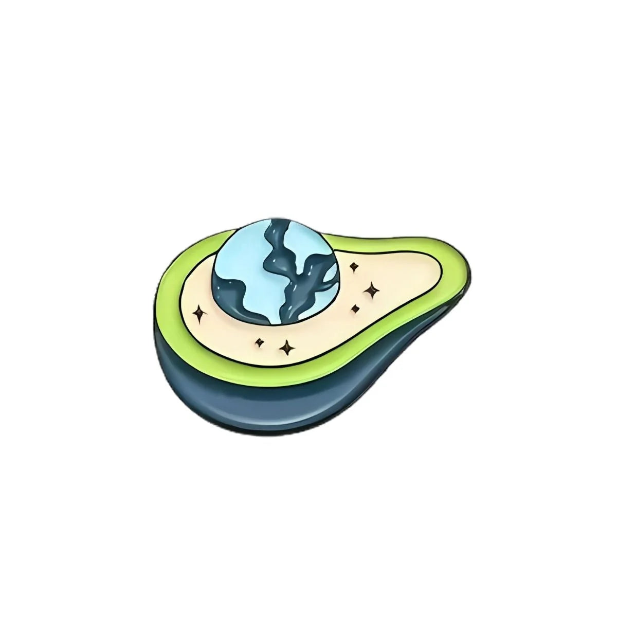 Pin Metálico Aguacate Planetario