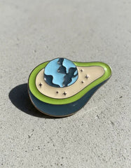 Pin Metálico Aguacate Planetario