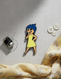 Pin Metálico Alegría