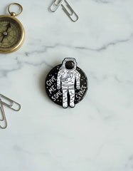 Pin Metálico Astronauta Dame mi Espacio