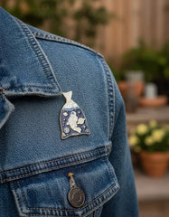 Pin Metálico Astronauta en Bolsa
