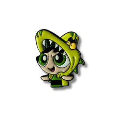 Pin Metálico Bellota Dinosaurio Verde