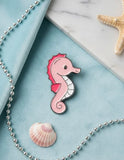 Pin Metálico Caballito de Mar