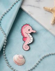 Pin Metálico Caballito de Mar