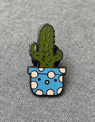 Pin Metálico Cactus Sorprendido