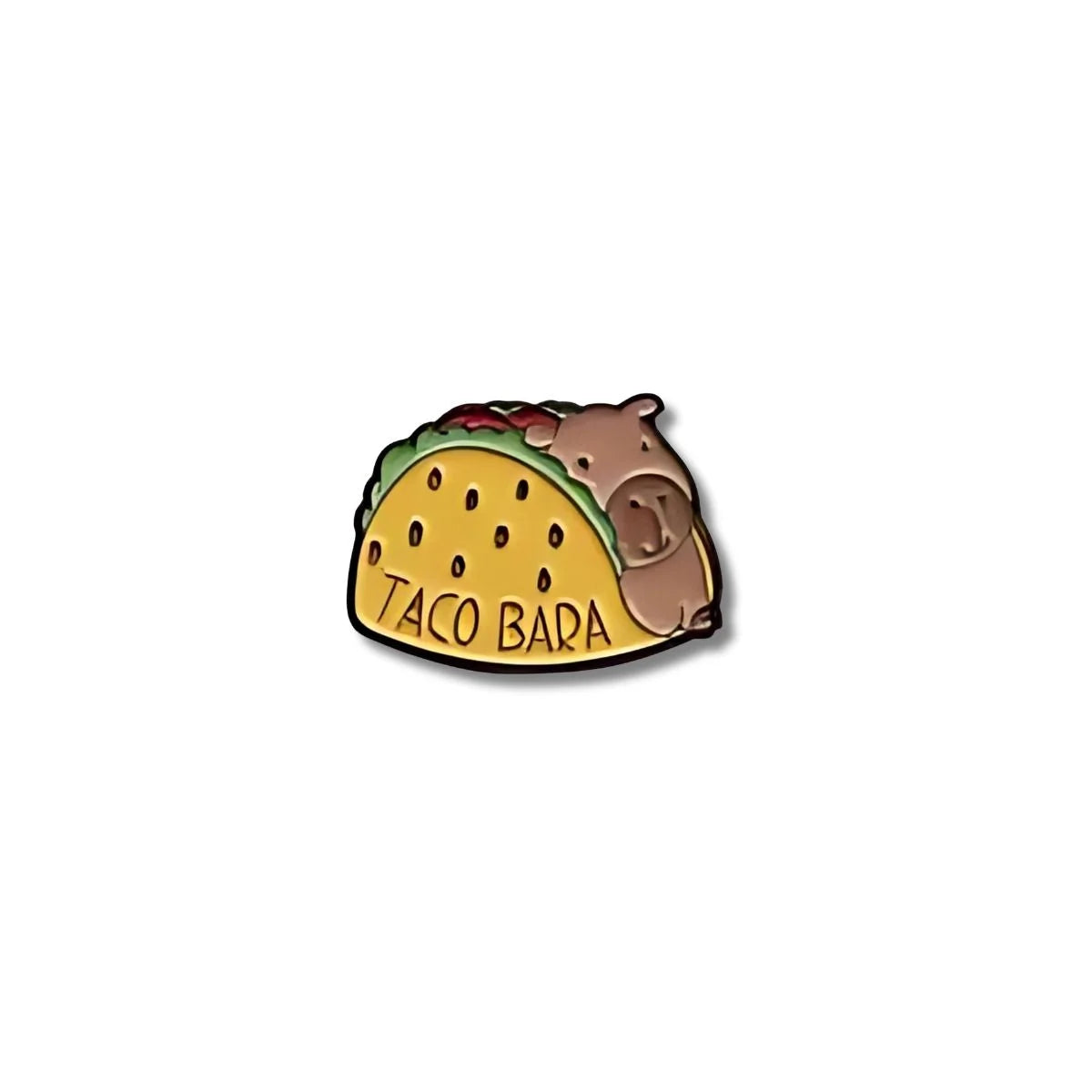 Pin Metálico Capibara Taco Bara