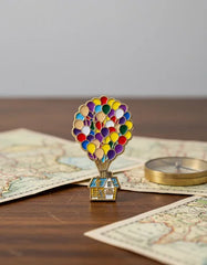Pin Metálico Casa Voladora Up