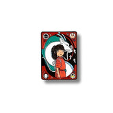 Pin Metálico Chihiro y Haku