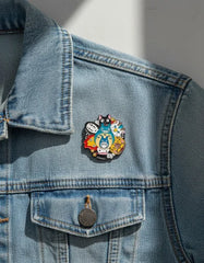 Pin Metálico Collage Studio Ghibli