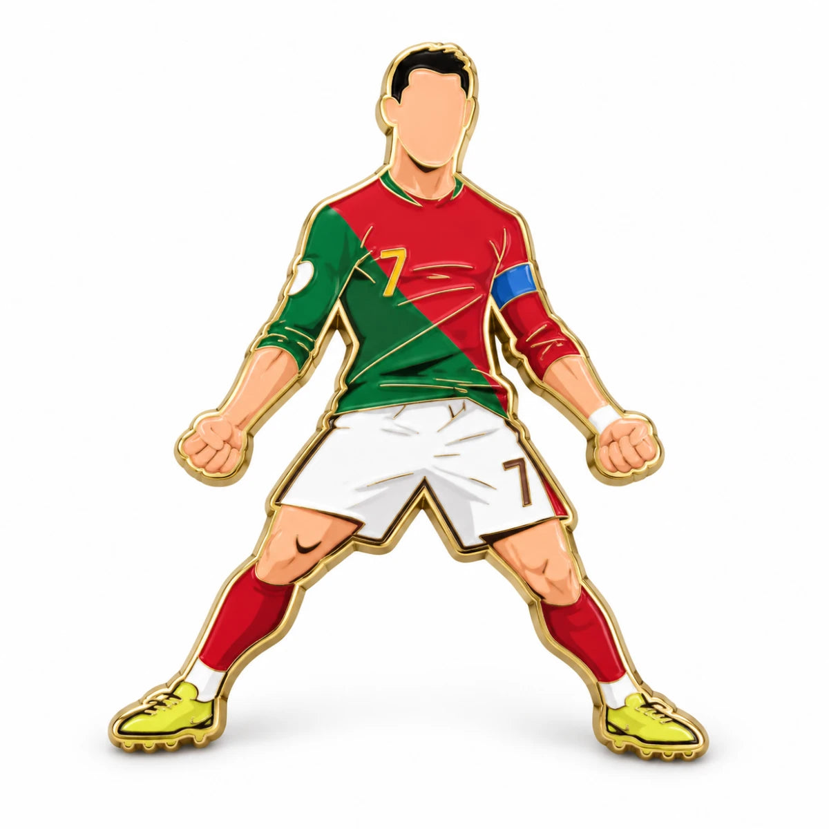Pin Metálico Cristiano Ronaldo Siuuu
