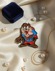 Pin Metálico Demonio de Tasmania Superman