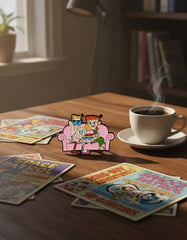 Pin Metálico Dexter en Familia