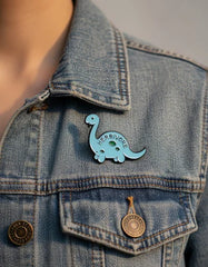 Pin Metálico Dinosaurio Apatosaurus