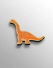 Pin Metálico Dinosaurio Brontosaurio