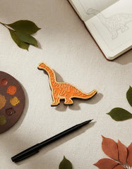 Pin Metálico Dinosaurio Brontosaurio