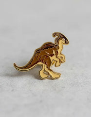 Pin Metálico Dinosaurio Parasaurolophus
