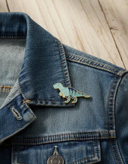 Pin Metálico Dinosaurio T Rex