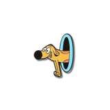 Pin Metálico Dog en Portal Azul CatDog