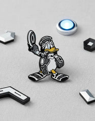 Pin Metálico Donald Tron