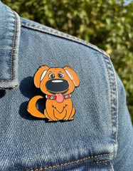 Pin Metálico Dug Cachorro