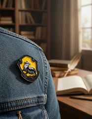 Pin Metálico Escudo Hufflepuff