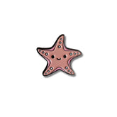 Pin Metálico Estrella de Mar Rosa Kawaii