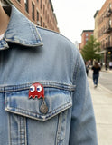 Pin Metálico Fantasma Blinky