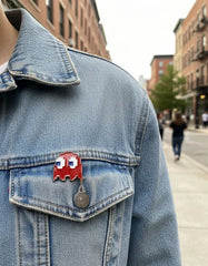 Pin Metálico Fantasma Blinky