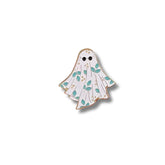 Pin Metálico Fantasma Botánico